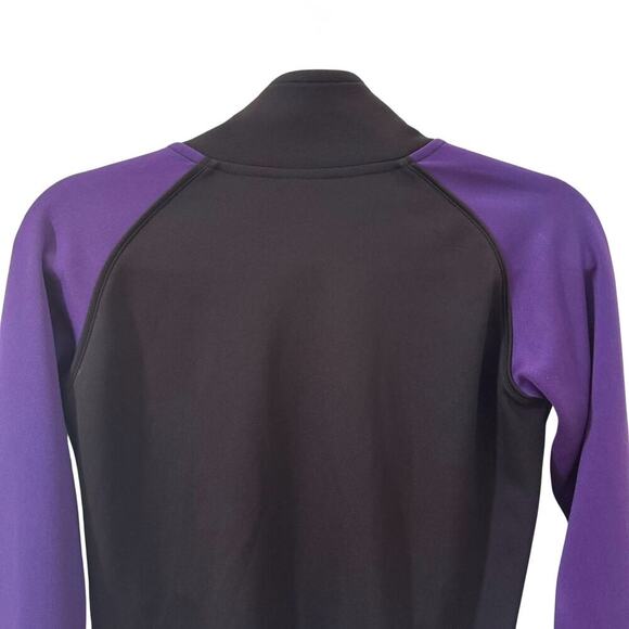 Nike Women's Colorado Rockies CR Full Zip Track Jacket Black Purple Size S - Picture 6 of 8